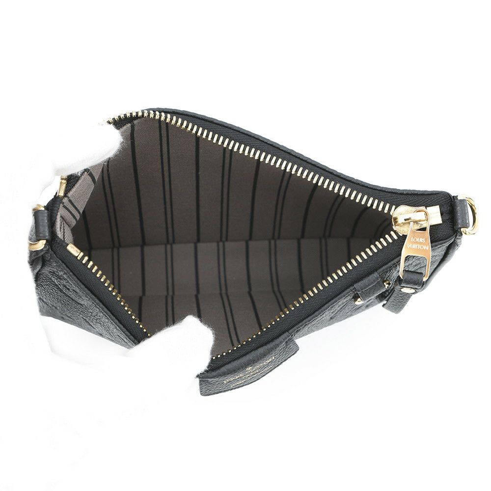 ルイヴィトン ショルダーバッグ モノグラム・アンプラント イージー・ポーチ M80349 黒 ブラック