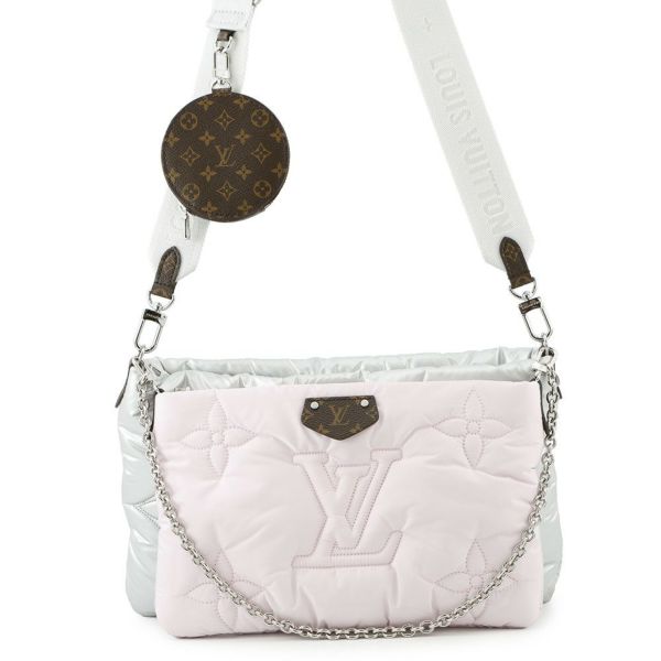 ルイヴィトン ショルダーバッグ モノグラム/リサイクルナイロン LVピロー マキシ ミュルティ・ポシェット・アクセソワール M21056