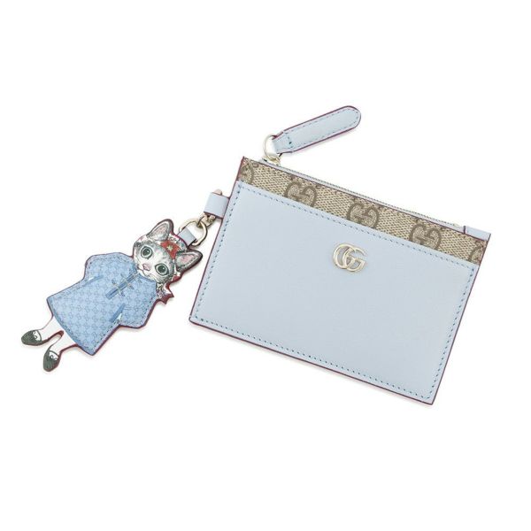 グッチ キーケース ヒグチユウコ バイカラー GGスプリーム PVC 847916 GUCCI 日本限定