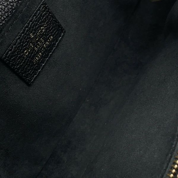 ルイヴィトン ハンドバッグ モノグラム・アンプラント ポシェット・メティス EW M46595 2way ブラック 黒