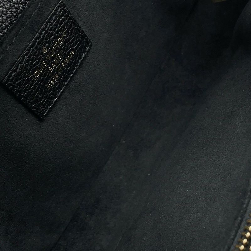 ルイヴィトン ハンドバッグ モノグラム・アンプラント ポシェット・メティス EW M46595 2way ブラック 黒