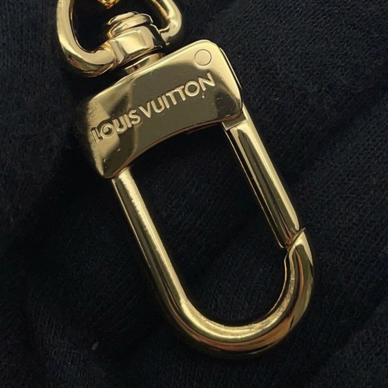 ルイヴィトン ハンドバッグ モノグラム・アンプラント ポシェット・メティス EW M46595 2way ブラック 黒