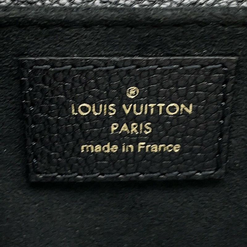 ルイヴィトン ハンドバッグ モノグラム・アンプラント ポシェット・メティス EW M46595 2way ブラック 黒