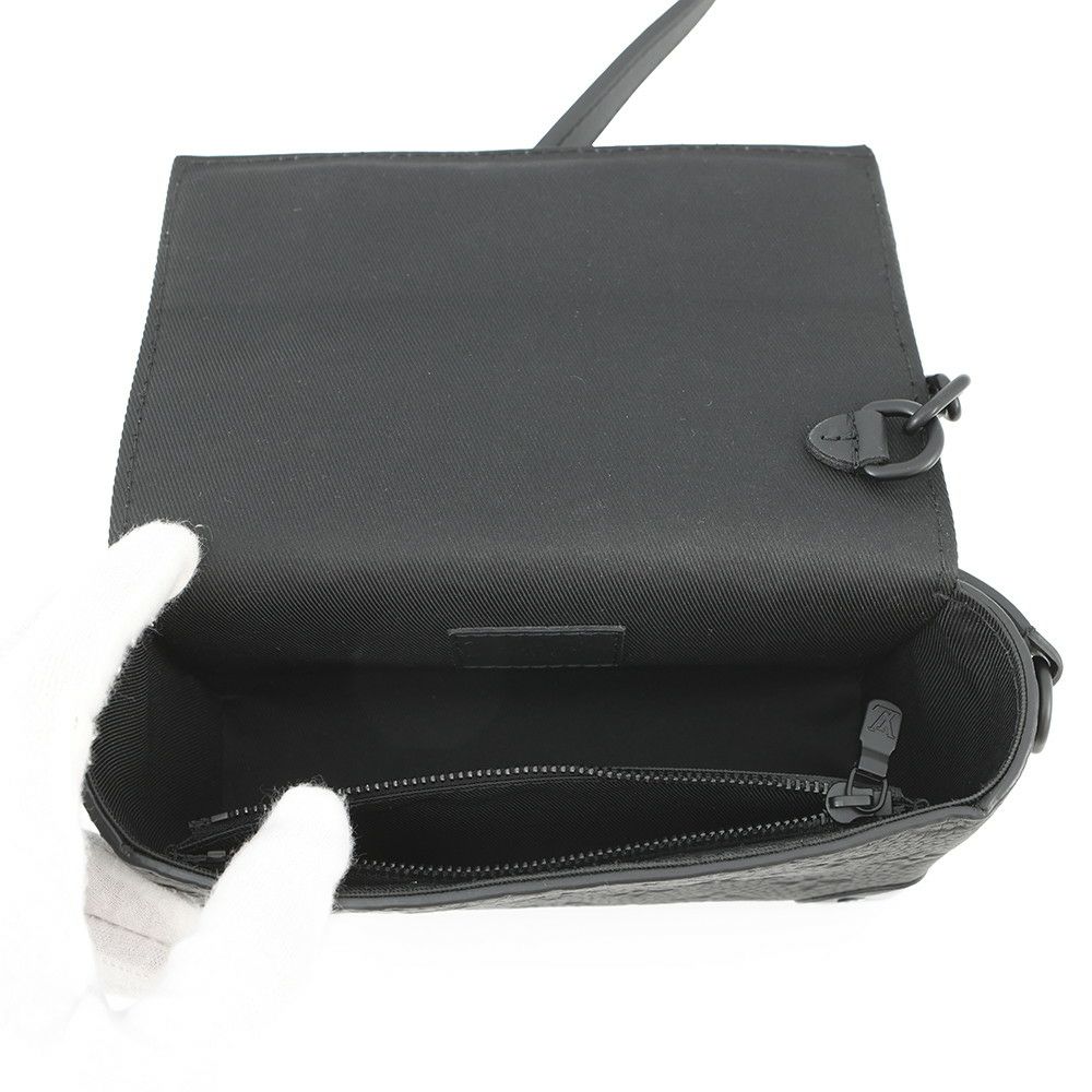 ルイヴィトン 長財布 モノグラム・トリヨン スティーマー・ウェアラブル ウォレット M81746 ショルダーバッグ 黒 ブラック