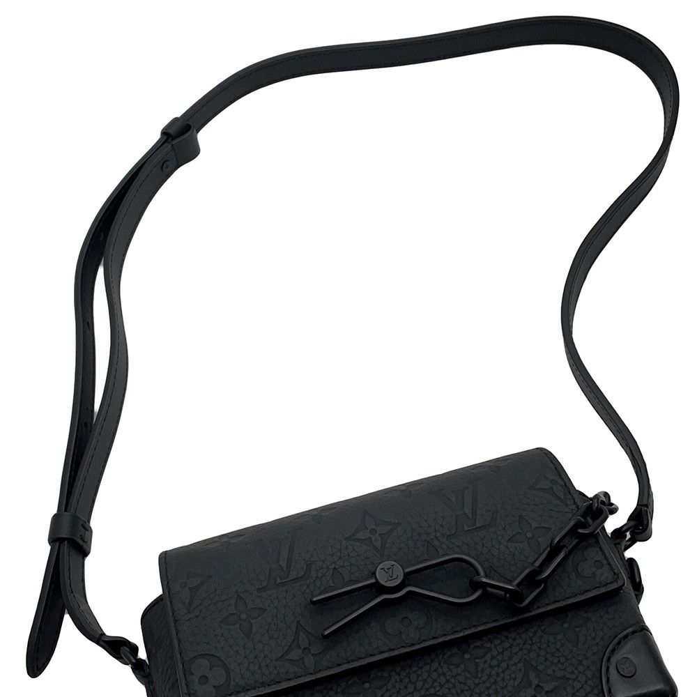 ルイヴィトン 長財布 モノグラム・トリヨン スティーマー・ウェアラブル ウォレット M81746 ショルダーバッグ 黒 ブラック