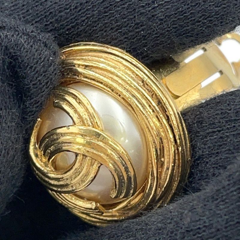 シャネル イヤリング ココマーク フェイクパール 94A CHANEL アクセサリー ヴィンテージ