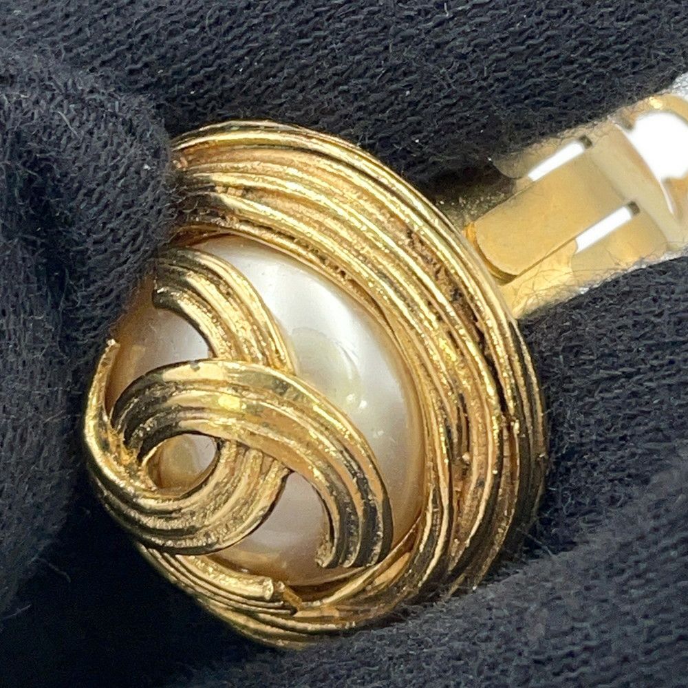 シャネル イヤリング ココマーク フェイクパール 94A CHANEL アクセサリー ヴィンテージ