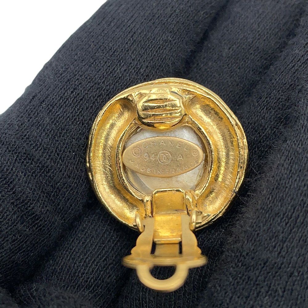 シャネル イヤリング ココマーク フェイクパール 94A CHANEL アクセサリー ヴィンテージ