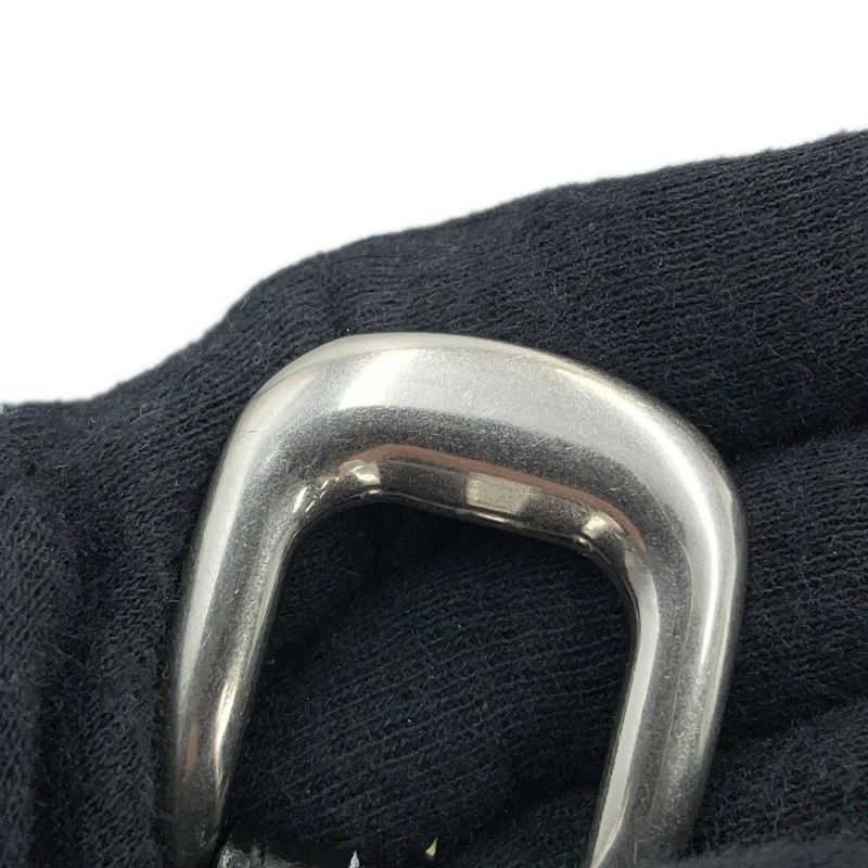 セリーヌ ベルト スモール 18MM ウエスタン ベルト トリヨンレザー サイズ80 45BAE3A01 CELINE 黒