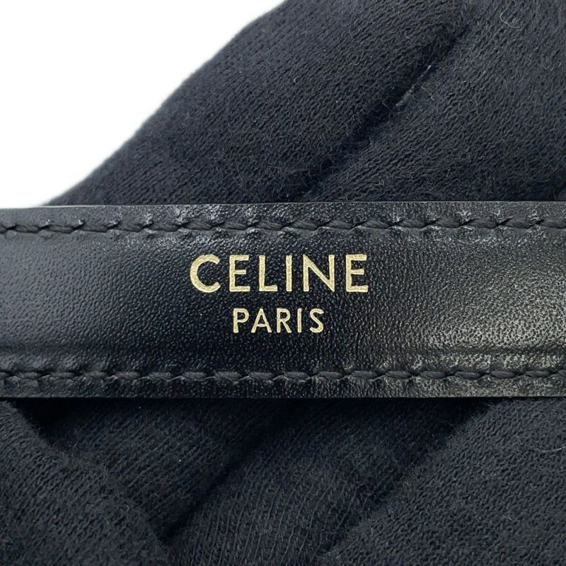 セリーヌ ベルト スモール 18MM ウエスタン ベルト トリヨンレザー サイズ80 45BAE3A01 CELINE 黒