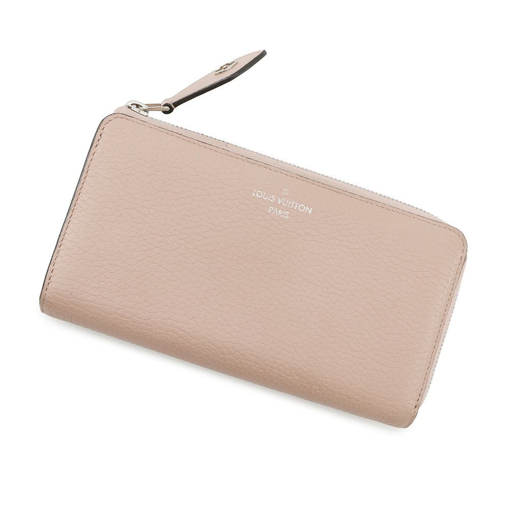 ルイヴィトン 長財布 ポルトフォイユ・コメット M63103 LOUIS VUITTON L字ファスナー モノグラムフラワー ピンク