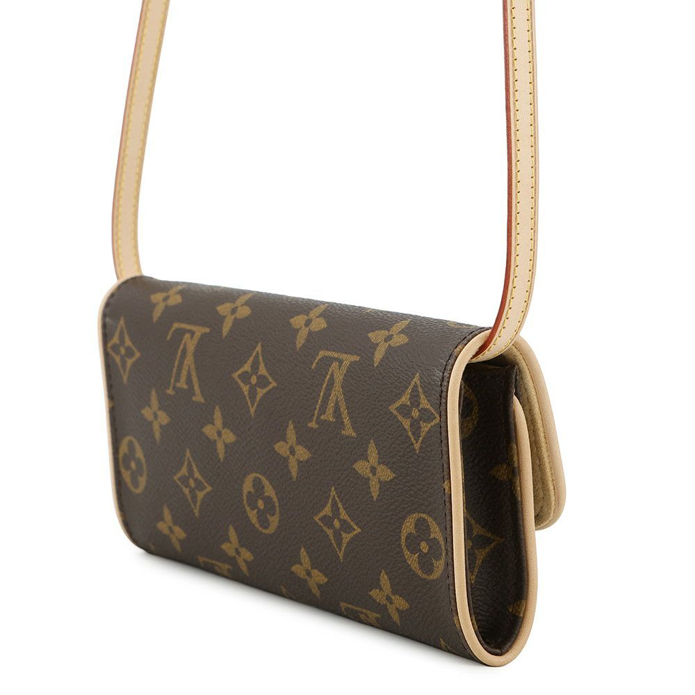 ルイヴィトン ショルダーバッグ モノグラム ポシェットツインPM M51854 LOUIS VUITTON