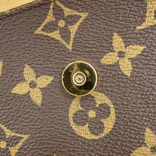 ルイヴィトン ショルダーバッグ モノグラム ポシェットツインPM M51854 LOUIS VUITTON