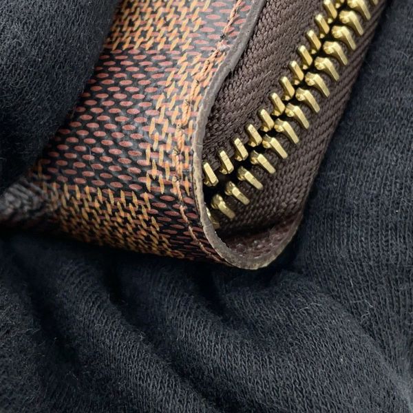 ルイヴィトン 長財布 ダミエ・エベヌ ジッピー・ウォレット N41661 LOUIS VUITTON ラウンドファスナー
