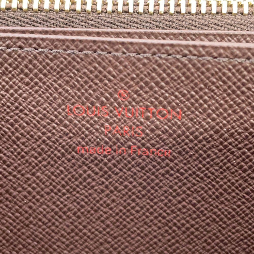 ルイヴィトン 長財布 ダミエ・エベヌ ジッピー・ウォレット N41661 LOUIS VUITTON ラウンドファスナー