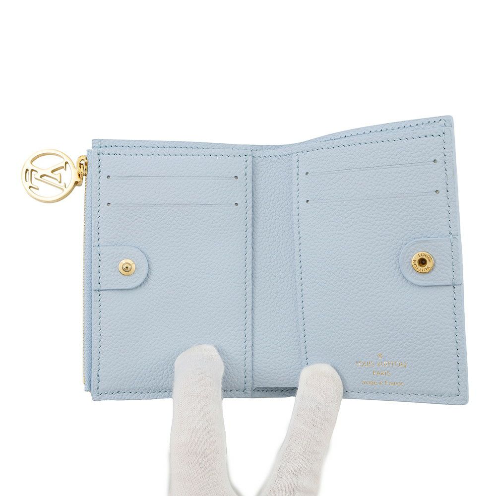 ルイヴィトン 二つ折り財布 モノグラム・アンプラント ポルトフォイユ・リサ M82382