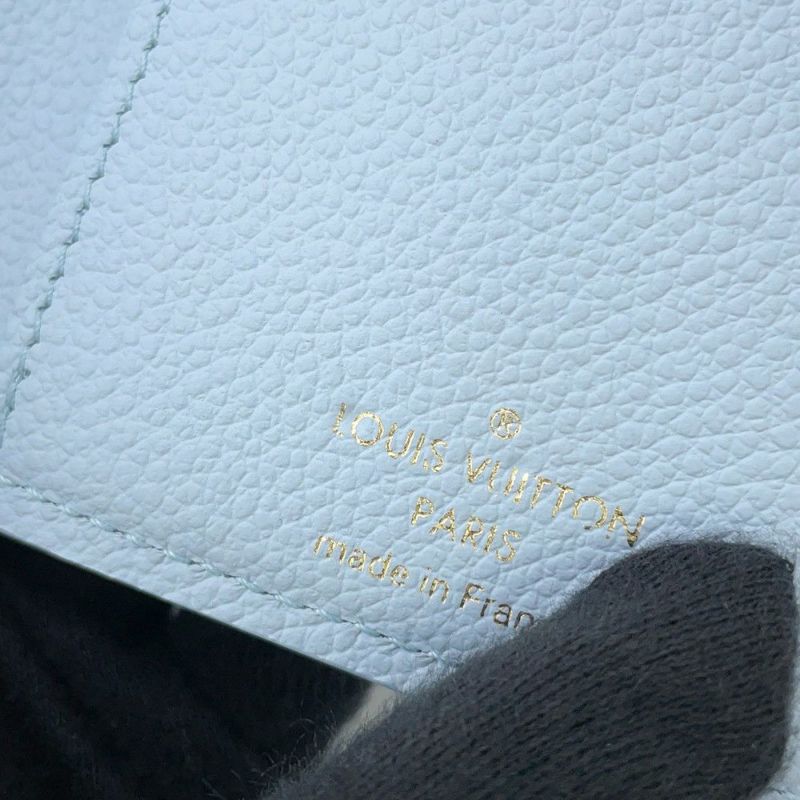 ルイヴィトン 二つ折り財布 モノグラム・アンプラント ポルトフォイユ・リサ M82382