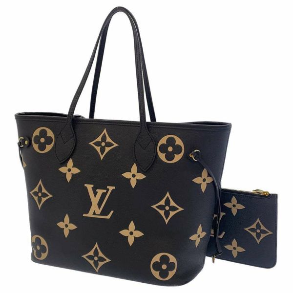 ルイヴィトン トートバッグ モノグラム・アンプラント ネヴァーフルMM M58907 LOUIS VUITTON ヴィトン バッグ 新品 黒