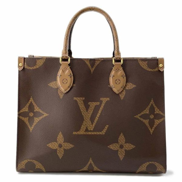 ルイヴィトン トートバッグ モノグラム・リバース ジャイアント オンザゴーMM M45321 LOUIS VUITTON 2wayショルダーバッグ