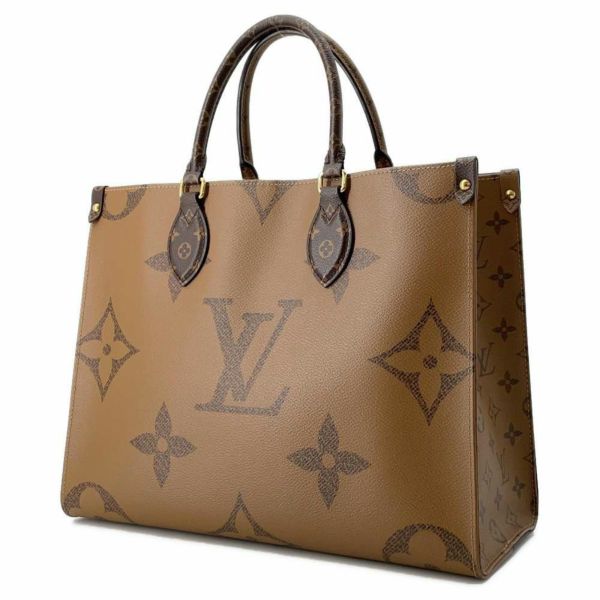 ルイヴィトン トートバッグ モノグラム・リバース ジャイアント オンザゴーMM M45321 LOUIS VUITTON 2wayショルダーバッグ