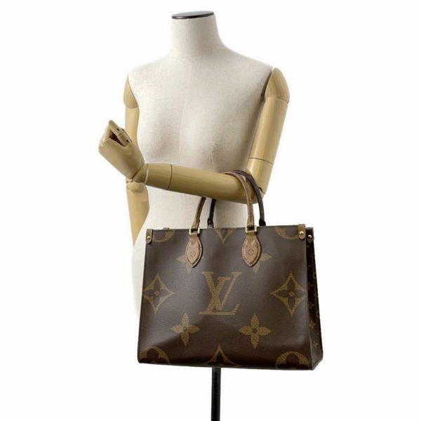 ルイヴィトン トートバッグ モノグラム・リバース ジャイアント オンザゴーMM M45321 LOUIS VUITTON 2wayショルダーバッグ