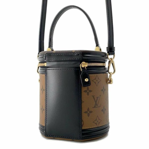 ルイヴィトン ハンドバッグ モノグラムリバース カンヌ M43986 LOUIS VUITTON ヴィトン バニティバッグ バッグ 2way 黒