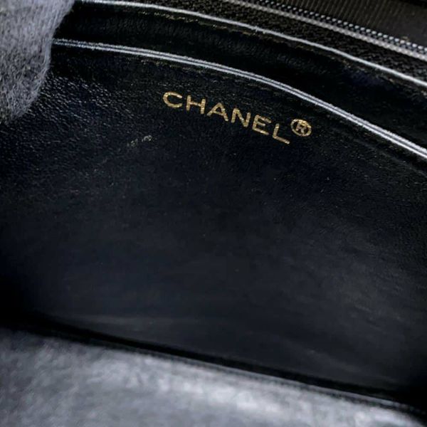 シャネル ハンドバッグ マトラッセ ココマーク キャビアスキン A12397 CHANEL ハンドルバッグ ケリー型 黒