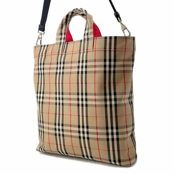 バーバリー トートバッグ ヴィンテージチェック ナイロン 8017740 BURBERRY 2wayショルダー |  中古・新品ブランド販売ギャラリーレア公式通販