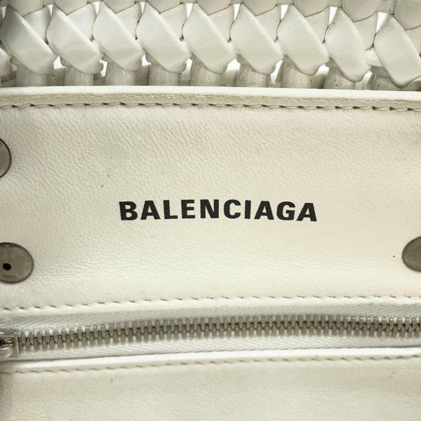 バレンシアガ ハンドバッグ ビストロXXS 678028 BALENCIAGA 2wayショルダーバッグ 白