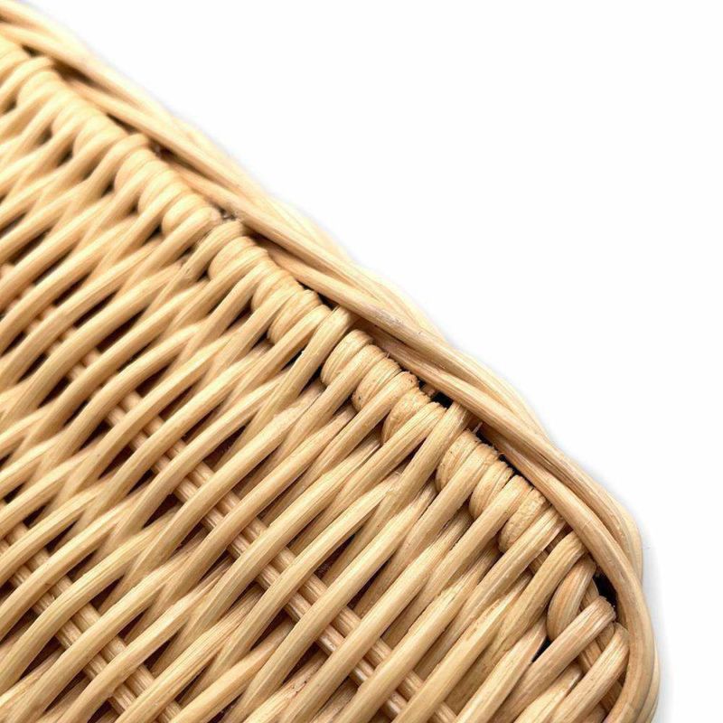 プラダ ハンドバッグ プラージュ ウィッカー かごバッグ キャンバス ラフィア 1BE039 PRADA バッグ 2wayショルダーバッグ