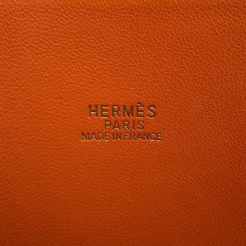 エルメス ハンドバッグ ボリード31 オレンジ/ゴールド金具 トリヨンクレマンス □H刻印 2wayショルダー