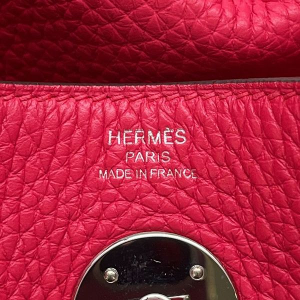 エルメス ハンドバッグ リンディ26  ローズエクストリーム/シルバー金具 トリヨンクレマンス D刻印 2wayショルダー