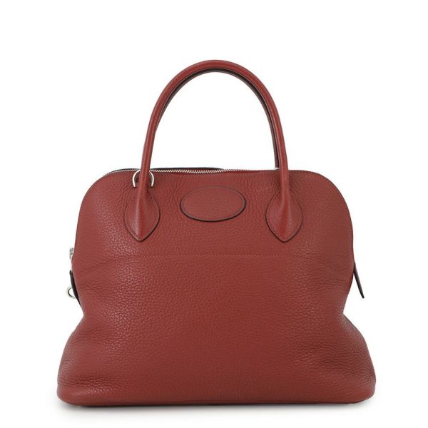 エルメス ハンドバッグ ボリード31 ルージュアッシュ/シルバー金具 トリヨンクレマンス □I刻印 2wayショルダー