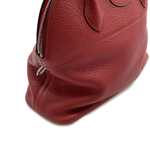エルメス ハンドバッグ ボリード31 ルージュアッシュ/シルバー金具 トリヨンクレマンス □I刻印 2wayショルダー