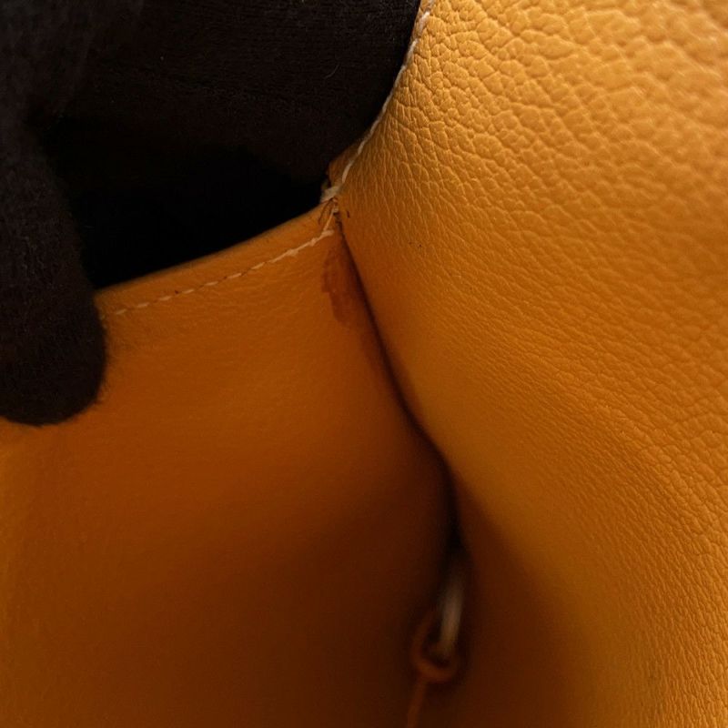 エルメス ショルダーバッグ マニーユ ドゥ ナチュラル/シルバー金具 アルデンヌ □D刻印 HERMES バッグ