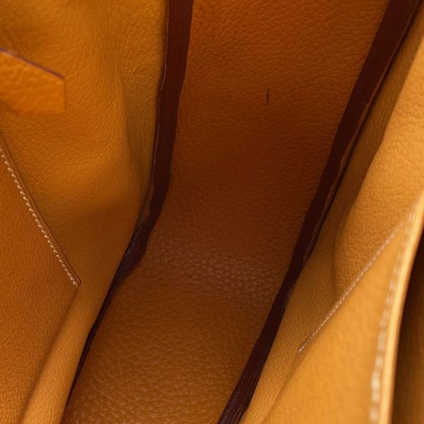 エルメス ショルダーバッグ マニーユ ドゥ ナチュラル/シルバー金具 アルデンヌ □D刻印 HERMES バッグ