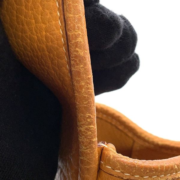 エルメス ショルダーバッグ マニーユ ドゥ ナチュラル/シルバー金具 アルデンヌ □D刻印 HERMES バッグ