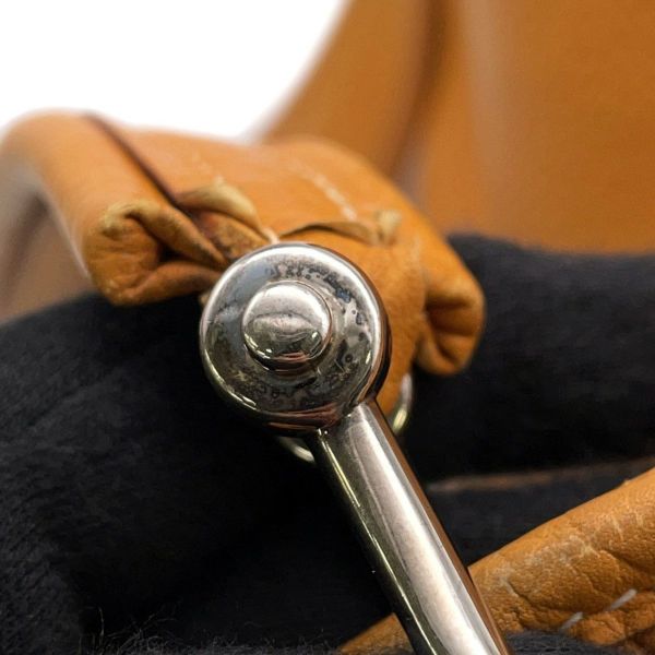 エルメス ショルダーバッグ マニーユ ドゥ ナチュラル/シルバー金具 アルデンヌ □D刻印 HERMES バッグ