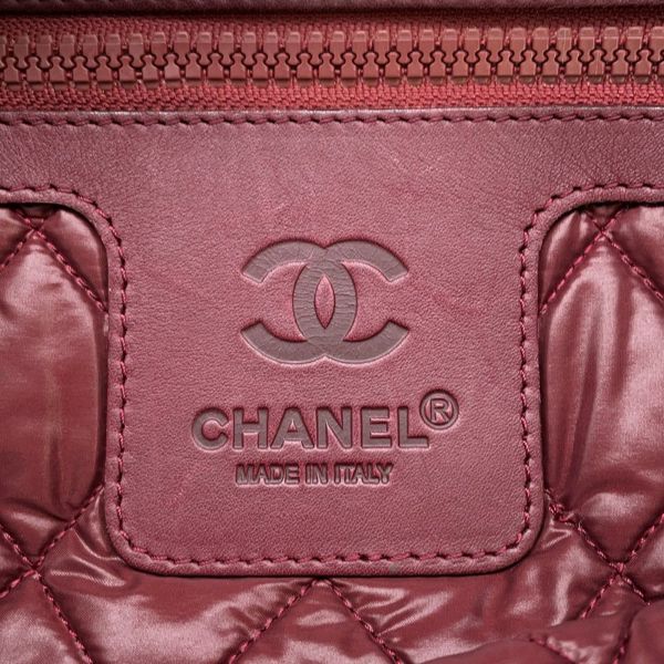 シャネル トートバッグ コココクーン ココマーク ナイロン A47107 CHANEL バッグ 黒