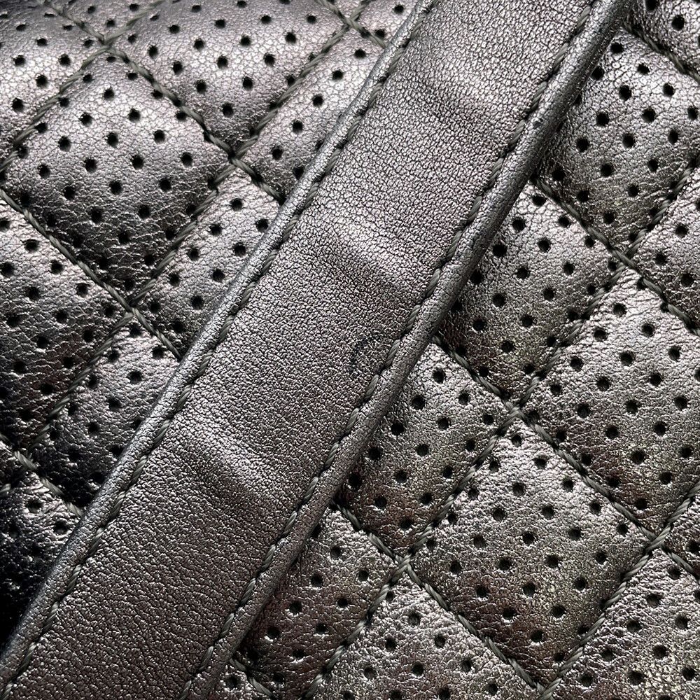 シャネル チェーンショルダーバッグ ボーイシャネル ラムスキン A67086  CHANEL バッグ シルバー