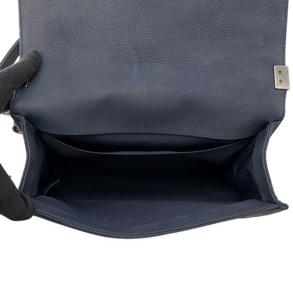 シャネル チェーンショルダーバッグ ボーイシャネル キャビアスキン A67086 CHANEL バッグ