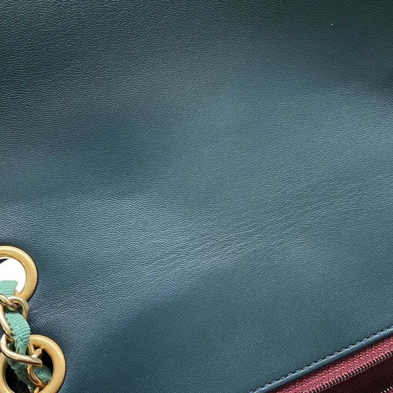 シャネル チェーンショルダーバッグ マトラッセ ココマーク ラムスキン CHANEL バッグ