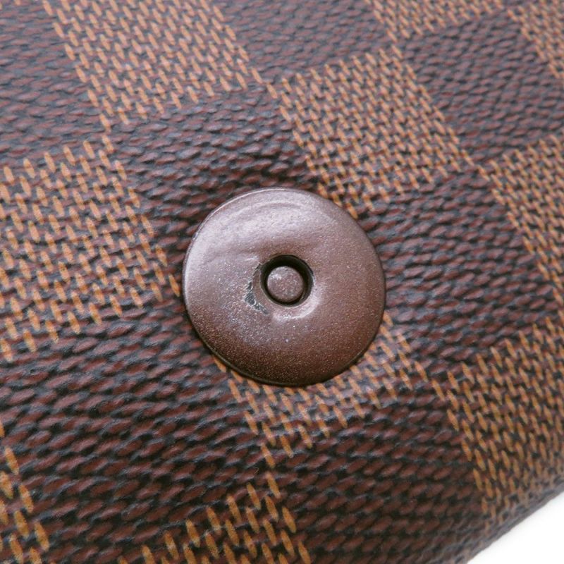 ルイヴィトン ショルダーバッグ ダミエ・エベヌ トライベッカ・カレ N51161 LOUIS VUITTON ヴィトン バッグ レッド
