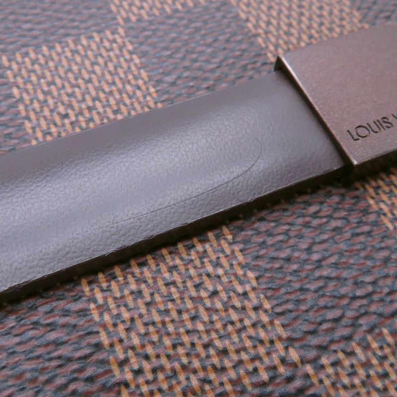 ルイヴィトン ショルダーバッグ ダミエ・エベヌ トライベッカ・カレ N51161 LOUIS VUITTON ヴィトン バッグ レッド