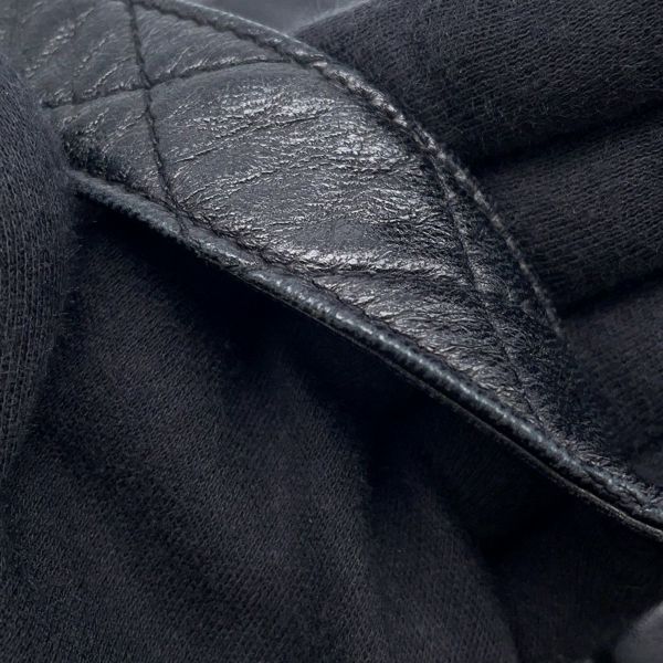 シャネル ショルダーバッグ フルフラップ マトラッセ ココマーク ラムスキン CHANEL バッグ 黒