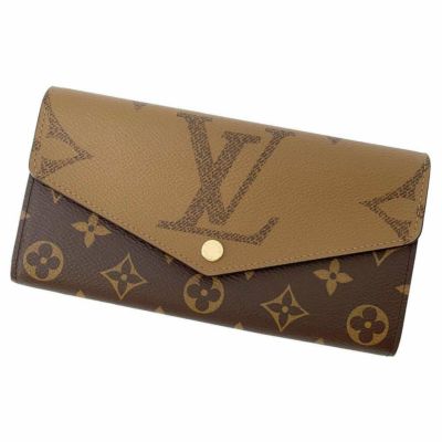 ルイヴィトン 長財布 モノグラム・ジャイアント リバース ポルトフォイユ・サラ M80726 LOUIS VUITTON ブラック 黒 |  中古・新品ブランド販売ギャラリーレア公式通販