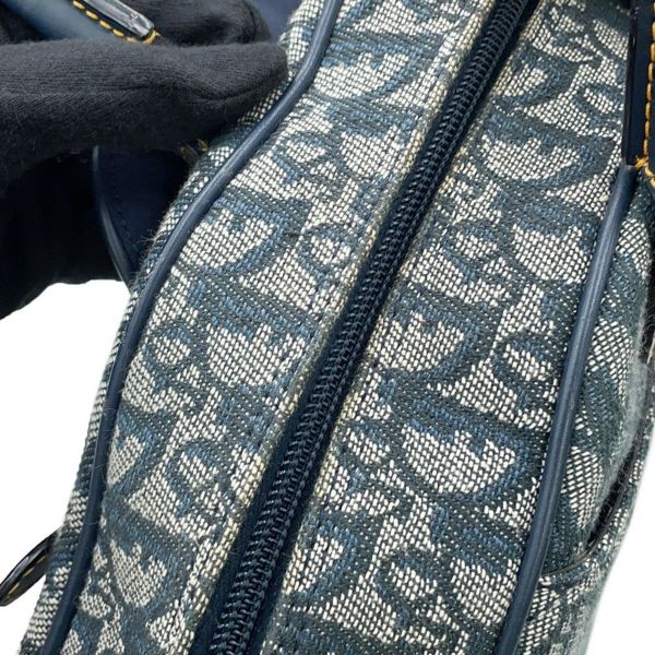 クリスチャン・ディオール ハンドバッグ オブリーク ダブルサドルバッグ キャンバス Christian Dior ボストンバッグ トロッター