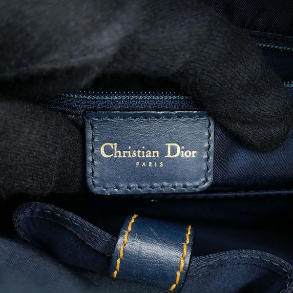 クリスチャン・ディオール ハンドバッグ オブリーク ダブルサドルバッグ キャンバス Christian Dior ボストンバッグ トロッター