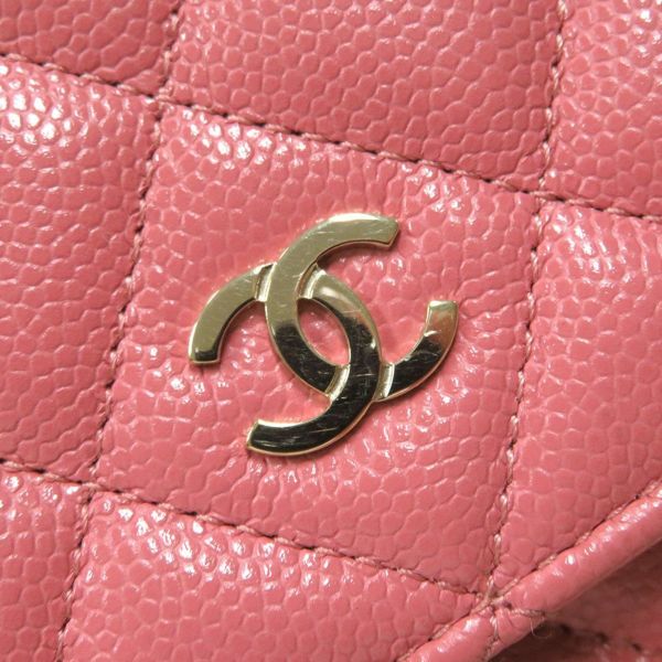 シャネル チェーンウォレット マトラッセ ココマーク キャビアスキン キルティング AP0250 CHANEL 財布