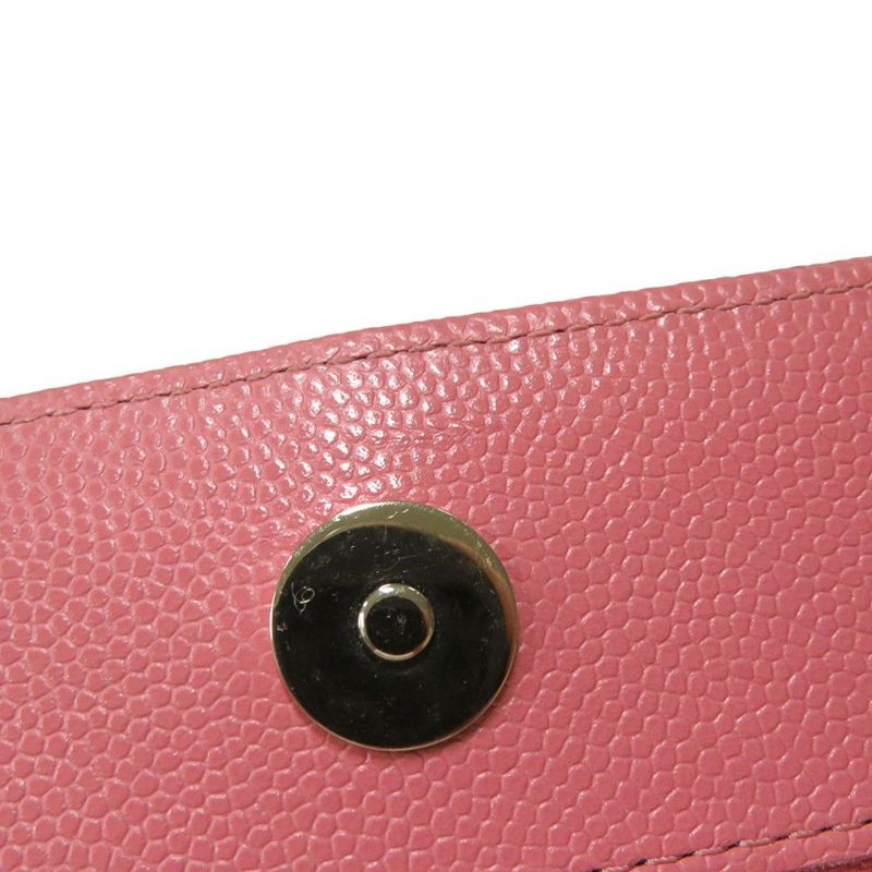 シャネル チェーンウォレット マトラッセ ココマーク キャビアスキン キルティング AP0250 CHANEL 財布